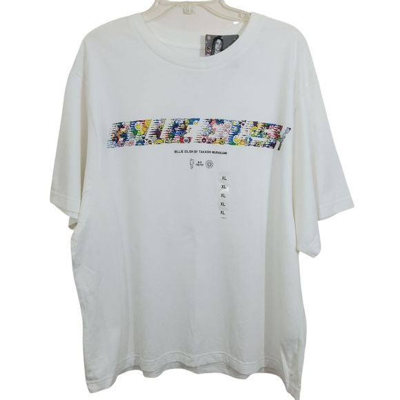 Billie Eilish Takashi Murakami for Uniqlo T-Shirt NWT XL Music Band Concert Tee - Picture 1 of 11